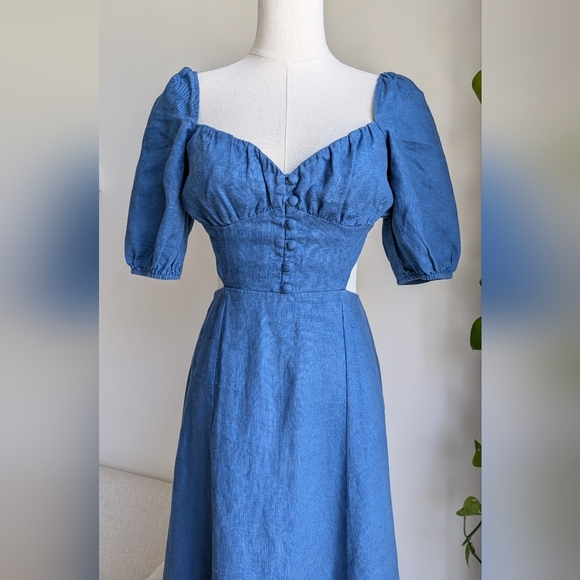 Reformation Maryam Linen Dress - Picture 8 of 11